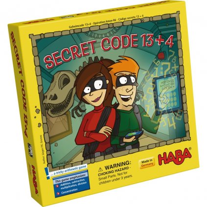Matematická hra pro celou rodinu - Haba - Tajný kód