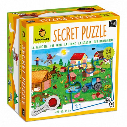 Ludattica  - Secret Puzzle s lupou, Farma