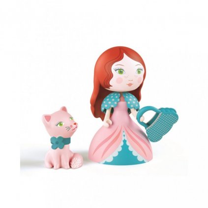 Pohyblivá figurka - Djeco - Rosa a kočička