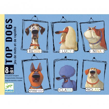 Djeco - Karetní hra - Top Dogs