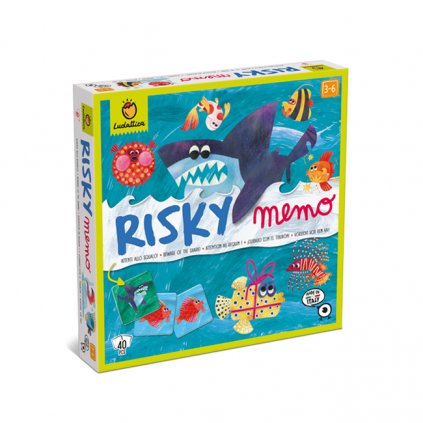 Ludattica - Risky pexeso - Pozor na žraloka