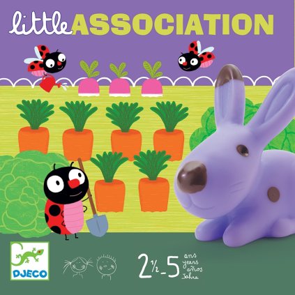 Djeco - Hra pro nejmenší - Little association - Jak žijí zvířátka?
