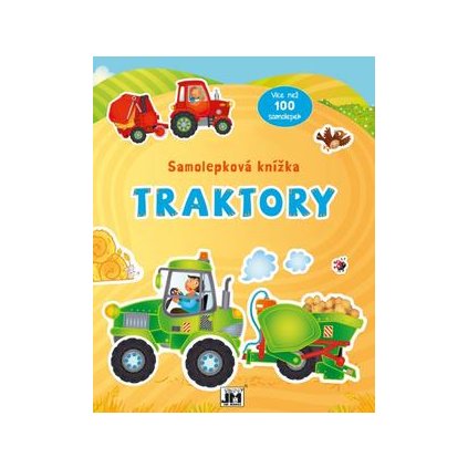 Jiri Models - Samolepková knížka - Traktory