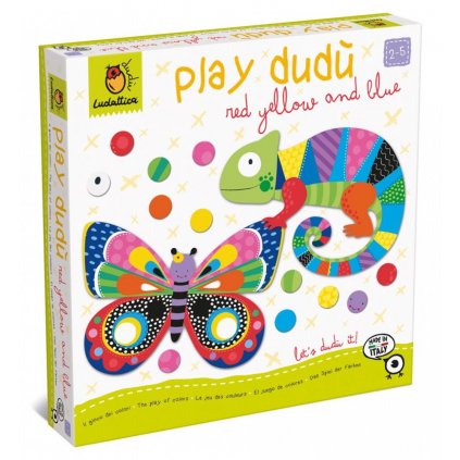 Ludattica - Puzzle pro nejmenší barevná zvířátka - Dudu
