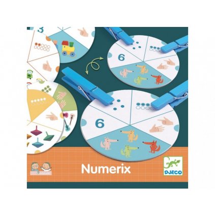 Djeco - Numerix - zábavná hra o číslech