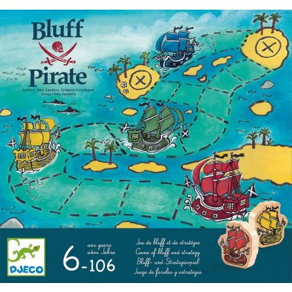 Djeco - Zábavná hra - Blafuj Piráte