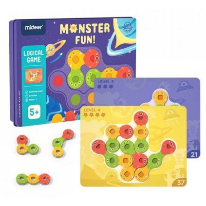 mideer - logická hra Zábava s příšerkami