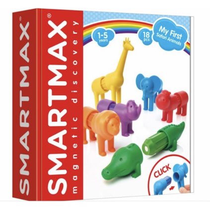 SmartMax - Moje první Safari zvířátka - 18 ks