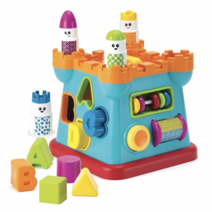 B - Toys hrad s vkládacími tvary