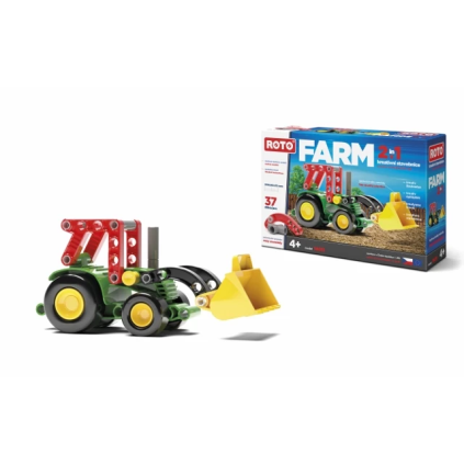 efko - ROTO 2v1 Farm - Traktor, česká stavebnice