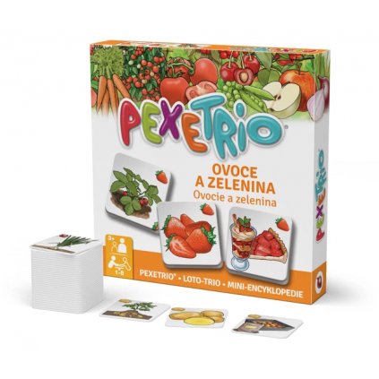 efko - Pexetrio Ovoce a zelenina –  dětské vzdělávací hry
