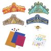 Djeco - Kreativní sada - Korunky pro princezny - Třpytivé