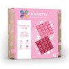 Connetix - Magnetická základna 2 díly - růžová, fialová
