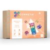 Connetix - Magnetická stavebnice - rozšiřující sada 40 dílů - pastelové barvy