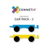 Connetix - Magnetická stavebnice - 2 dílky - podvozek auta - Car Pack