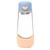 b.box - Sport láhev na pití 600 ml - broskvová