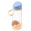 b.box - Sport láhev na pití 600 ml - broskvová