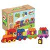 BiOBUDDi stavebnice - VLAK S ČÍSLY