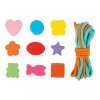 Small Foot - Dřevěné navlékací korálky tvary v krabičce