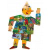 Ludattica - Dřevěné puzzle Pinokio - Woody Story