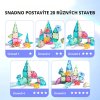 Mideer - BAREVNÁ MAGNETICKÁ STAVEBNICE - ZVÍŘÁTKA 40 KS