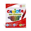 42366 CARIOCA Wax Crayons Box 12 pcs