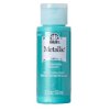 FolkArt Metallic Acrylic paint - 59 ml různé barvy (Metallic color TURQUOISE SHIMMER)