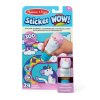 Sticker WOW! Obrázková knížka s razítkovačem - Jednorožec