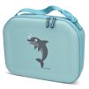 123513 Pack n Snack LunchBag Blue Dolphin Side
