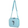 123513 Pack n Snack LunchBag Blue Dolphin Hanging