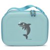 123513 Pack n Snack LunchBag Blue Dolphin Front