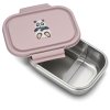 120012 STEELish Lunchbox Pink Panda Open
