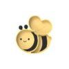 Melii Silikonový dělený talířek s přísavkou - Bee