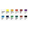 3692 4 himi kvasove barvy tube gouache set 12 colours 12 ml