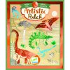 Překrásná umělecká kreativní sada - Djeco - Dinosauři