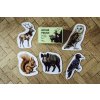Dětské puzzle - Chytrá opička - Zvířátka z českého lesa