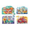 Set 4 kusů puzzle - Mideer - Doprava