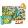 Mideer - Designové puzzle v kufříku - Evropa - 180 dílů