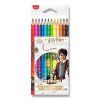 Maped - Trojhranné pastelky - Harry Potter -12 barev