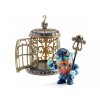 Djeco - Pohyblivá figurka - Pirát a klec