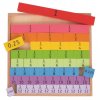 Bigjigs Toys - Didaktická tabulka Zlomky