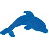 Podložka pro zažehlovací korálky  - Hama - delfín