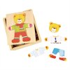 Bigjigs Toys - Oblékací puzzle Pan medvěd