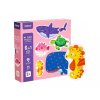 Puzzle s pytlíčky na uložení a certifikátem - Mideer - LEVEL 01 - Zvířátka v oceánu
