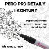 134 1 pero pro detail i kontury