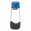 b.box - Sport lahev na pití 600 ml - modro/šedá