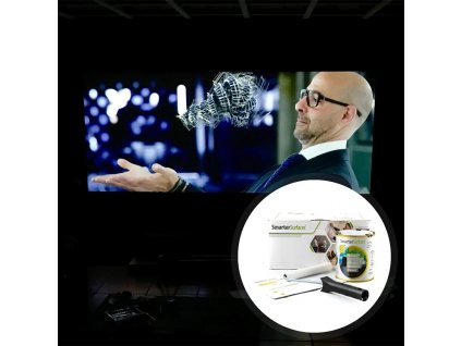 high contrast projector screen paint