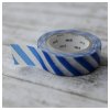 mt washi paska stripe blue 15 mm x 10m