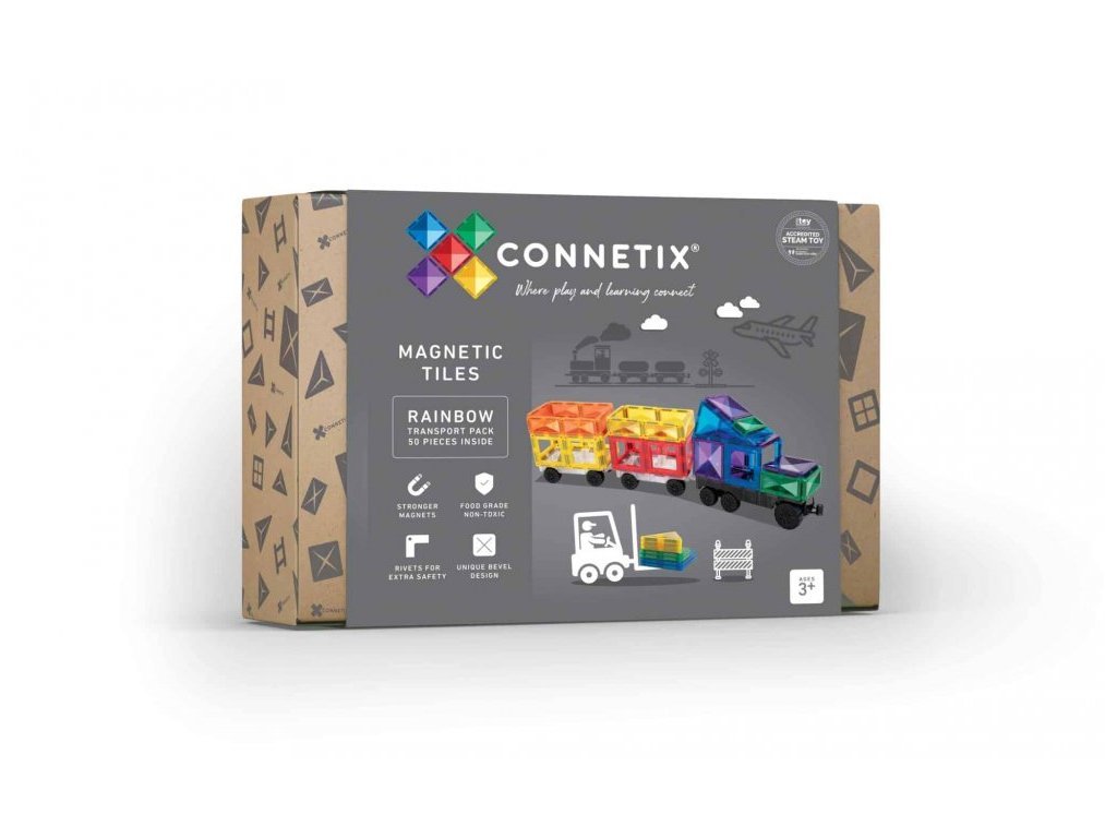 2964 14 connetix tiles transport pack 50 ks 1