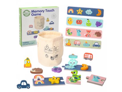 woopie green ukladanka sensoryczna memory ksztalty fsc